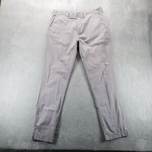 J Crew Pants Mens 34x34 Gray 770 Slim Straight Chinos Preppy Stretch
